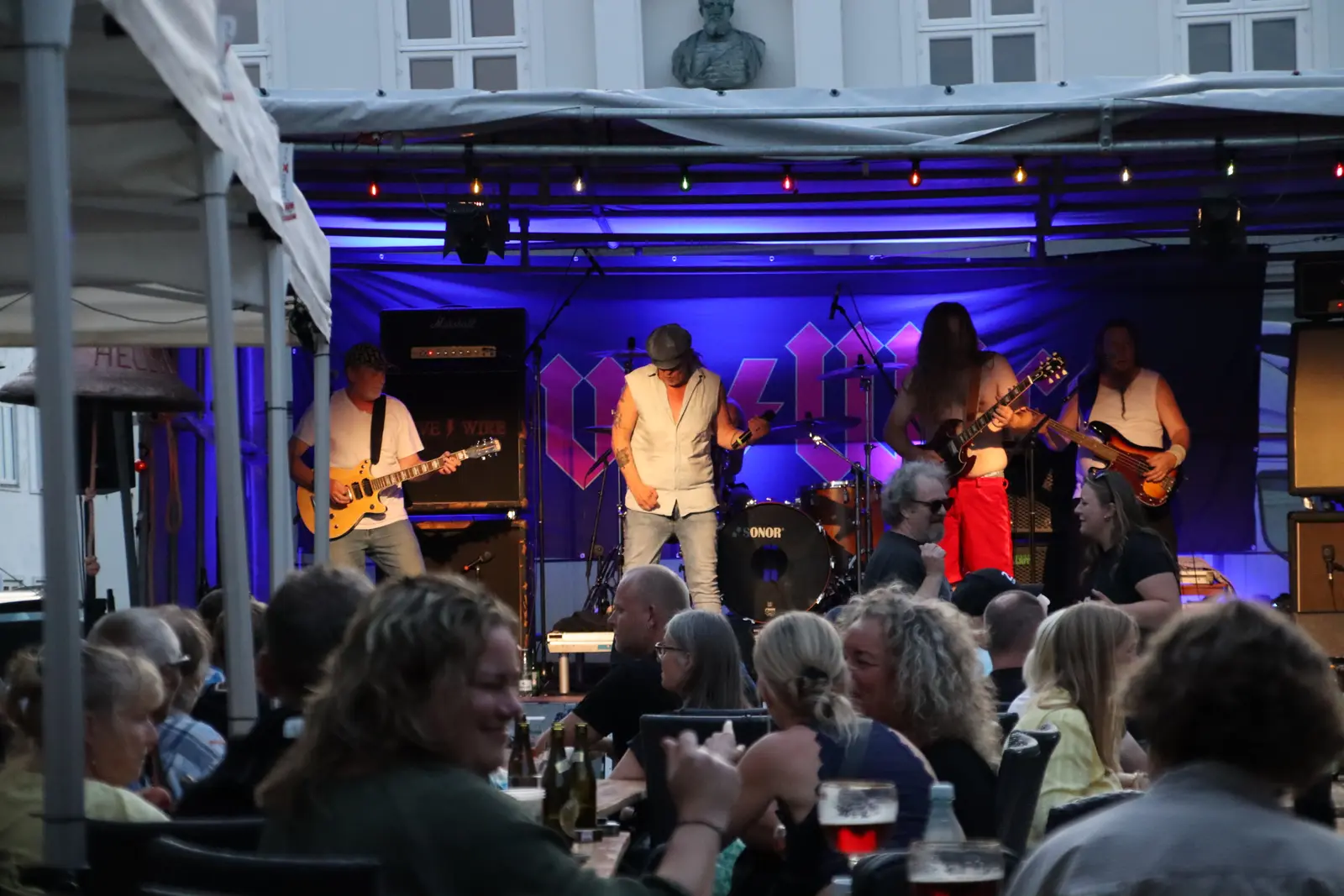 Live Wire spiller live – Rudkøbing 2025, 20. juli 2025