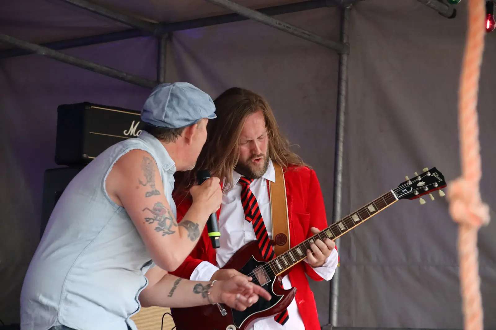 Live Wire spiller live – Rudkøbing 2025, 20. juli 2025