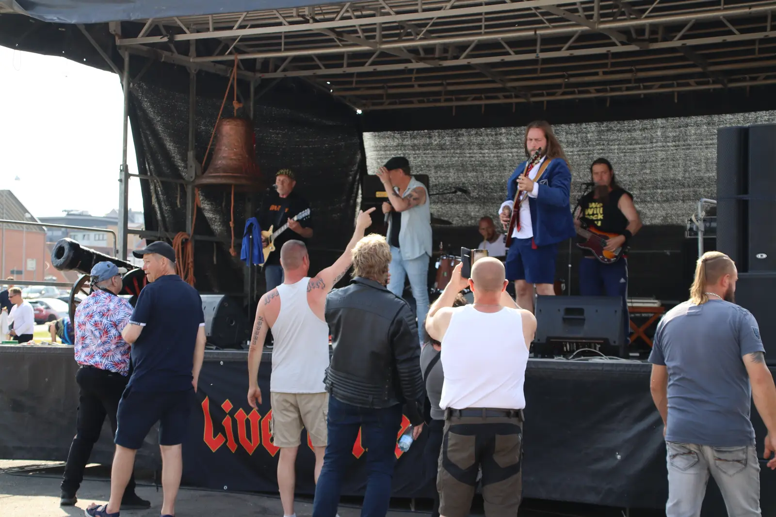 Live Wire spiller live – Lagunen 2025, 14. juni 2025